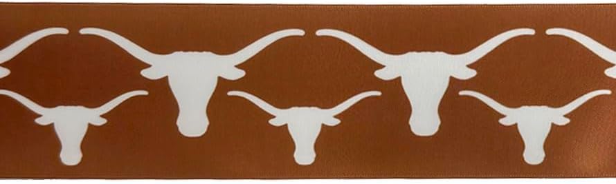 Longhorns Ribbon Texas Longhorns 2.5