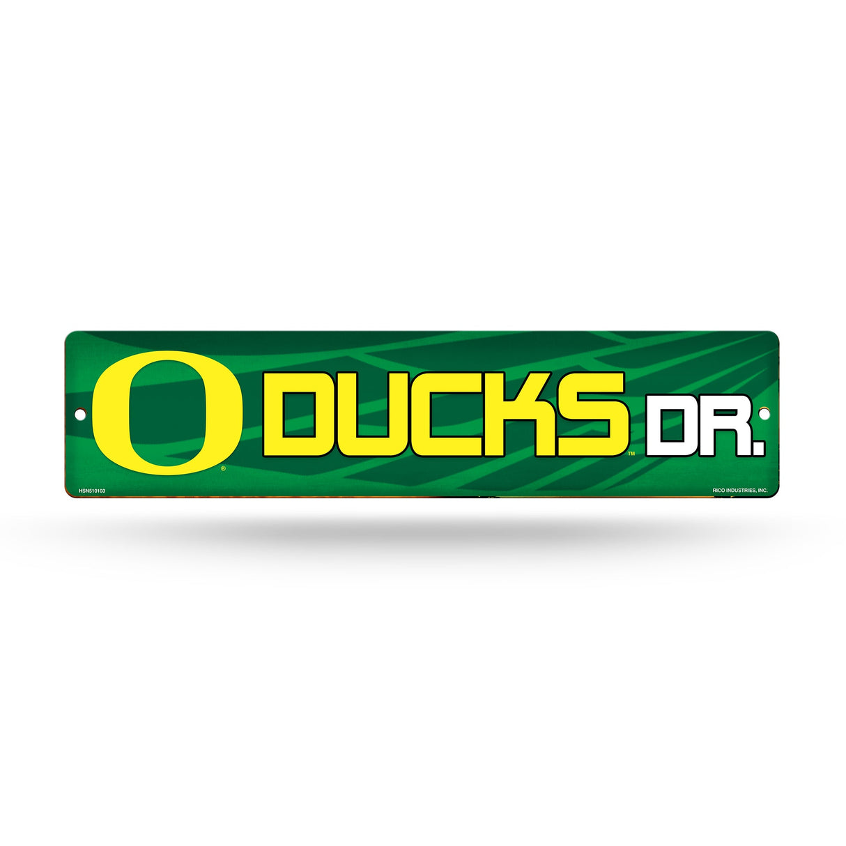 Oregon Ducks, HSN Street Sign (Plastic), Licensed by Rico